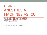 Using Anesthesia Machines as ICU ventilators..pdf